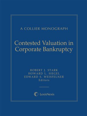 cover image of Contested Valuation in Corporate Bankruptcy